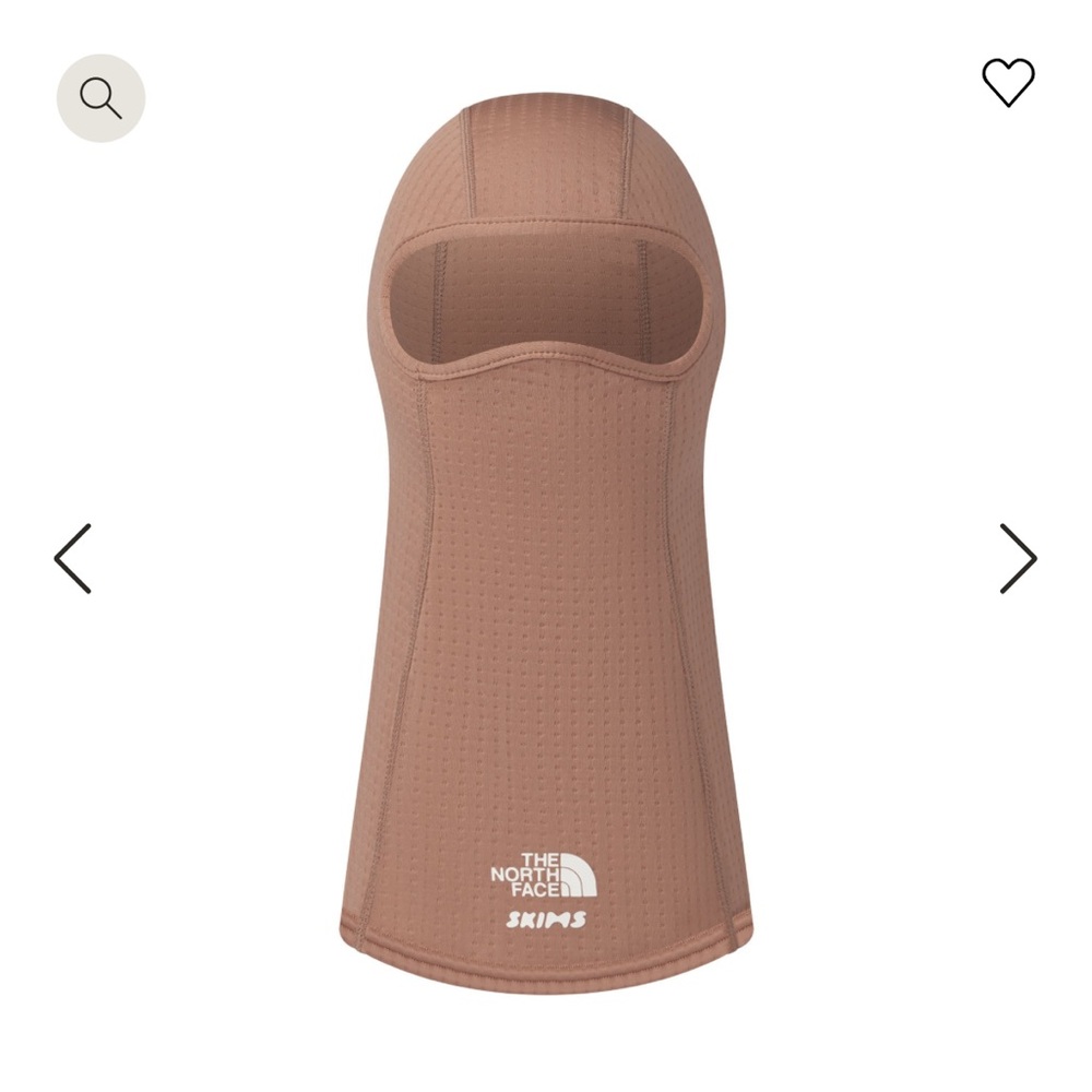 THE NORTH FACE X SKIMS DOTKNIT BALACLAVA
Size L/XL - Color: Sienna